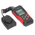 thumbnail image 1 of Digital Illuminometer, Portable High Accuracy Illuminance Meter 120 Degree 200000LX  For Factory, 1 of 8