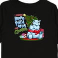 thumbnail image 4 of Inktastic I Wanna Hippopotamus for Christmas Cute Hippo Boys or Girls Long Sleeve Toddler T-Shirt, 4 of 5