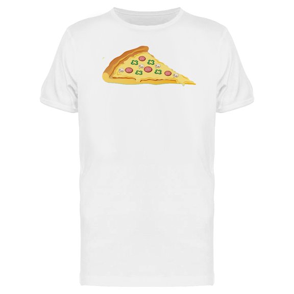 Pizza With Sausage And Peppers T-Shirt Men -Image by Shutterstock, Male 3X-Large