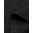 thumbnail image 4 of Innerwin T-shirt Crew Neck Women Tee Work Solid Color Loose T Shirt Black L, 4 of 7