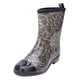 thumbnail image 1 of Amzcrzy Zapatos de mujer,Zapatos de mujer,Zapatillas de mujer, Botas de lluvia antideslizantes estilo punk para mujer, zapatos de agua de goma para exteriores Sandalias Mujer Zapatillas De Casa, 1 of 3