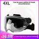 thumbnail image 2 of Casco de coche eléctrico para hombre, talla 5XL, medio casco, extragrande, 70, temporada, gorra de seguridad 3C, 2 of 5