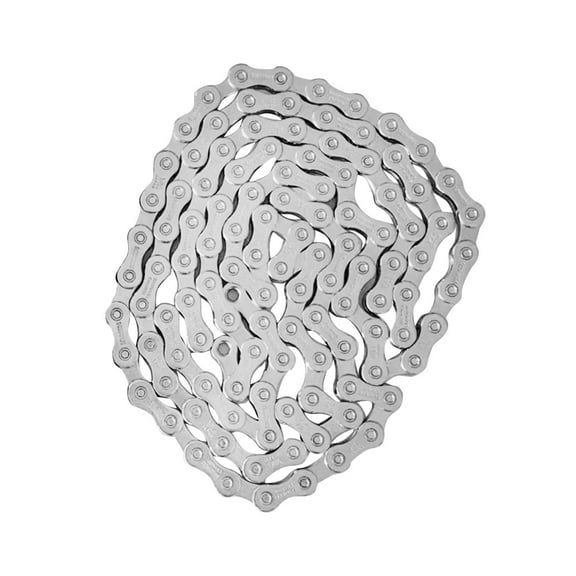 funtasica Chain 116 Links Lightweight High Strength Mountain Bikes Practical Spare Part Steel Bike Chain Replace Chain