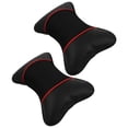 thumbnail image 4 of 2 unids multifuncional coche almohada cuello cintura cojín comodidad cabeza soporte almohada, 4 of 5