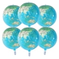 thumbnail image 4 of 6 globos de helio de aluminio 4D de 22 pulgadas, globos de aire metálicos brillantes para decoración de bodas, fiestas de cumpleaños, baby shower, juguetes para niños, 4 of 5