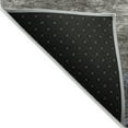 thumbnail image 3 of 10' X 14' Gray Black And Brown Abstract Washable Indoor Outdoor Area Rug, 3 of 5