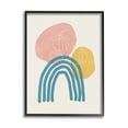 thumbnail image 2 of Stupell Industries Abstract Over Rainbow Soft Contemporary Shapes Paint Doodle,16 x 20, Design by Nina Blue, 2 of 5