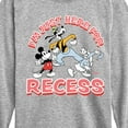 thumbnail image 3 of Disney - I'm Just Here For Recess - Toddler & Youth Long Sleeve Graphic T-Shirt, 3 of 5