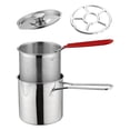 thumbnail image 3 of Deep Frying Pot Multipurpose French Fries Pot for Cooking Onion Rings Baking With Lid Stovetop Rack, 3 of 6