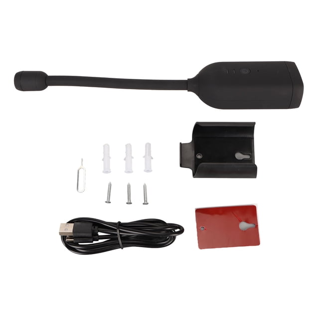 Mini cámara de seguridad Sincero 1080P 360 grados con cuello de cisne intercomunicador bidireccional cámara interior inalámbrica de 2000 mAh para niños pequeños garaje y patio