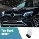 thumbnail image 3 of Cubierta de gancho de remolque para parachoques delantero, tapa de ojo de remolque para Mercedes-Benz GLE 350 2020-2023 No.A1678856103, blanco, 3 of 7