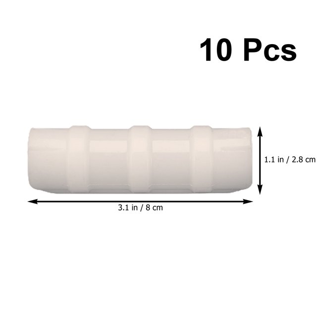 BRIGHTFUFU 10Ud Clip ABS Para Estructura De Invernadero Con Tenacidad Y Uso En Cubiertas Y Redes