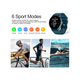 thumbnail image 2 of Smartwatch Lige BW0223 1.28" caja 45mm malla blue de silicona, 2 of 5
