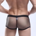 thumbnail image 4 of Calzoncillos de Tiro Bajo de Mal Transparente para Hombres Transpirables Pantalones Cortos de Ropa Interior Transparentes Baoblaze Ropa interior para hombre, 4 of 6