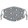 thumbnail image 1 of Cute Alaskan Malamute Dog Graphic Printed Cloth Face Masks Reusable Washable Adjustable for Child (5 PCS), 1 of 1