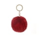 thumbnail image 5 of Cateissary Fuzzy Ball Llavero Encantadores Llaveros Multifuncional Conveniente Adorable Multi-colores Llaveros Mujeres Negro 4cm Artesanía Vino rojo 6cm Cateissary HA059936-10, 5 of 6