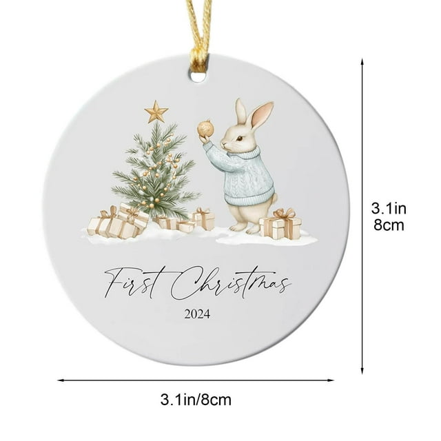 Christmas Gift Tags My First Christmas Acrylic Decoration Christmas Souvenir 2024 Christmas Decoration Christmas Gift Unique Christmas Gifts