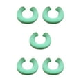 thumbnail image 3 of Transemion Durable Bathroom Pad Tear-resistant And U/O Shape Options Wear-resistant Green 5Set, 3 of 6