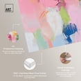 thumbnail image 3 of Dynamic Brushwork Canvas Modern Colorful Print by Art Remedy, Gallery Wrapped, 12" x 12", 3 of 8