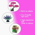 thumbnail image 5 of GreenJoy 10PCS Aquarium Decor Set,25cm Fish Tank Artificial Plastic Grass and Pine Set for Household, 5 of 7