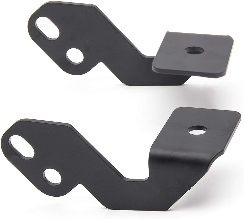 A-Pillar Mounting Brackets For Polaris RZR XP 800 900 1000 | Roll Cage Side Mount For LED Cube Pod Lights & Light Bars