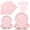 Pink, variant on Disposable Party Tableware Set for Gathering Events