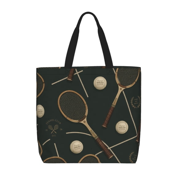 Aesthetic Retro Sports Lifestyle Decor Tote Bag Reusable Shoulder Handbag Top Handle Purse for Shopping Work