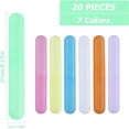 thumbnail image 3 of 20PCS Toothbrush Case Set,Portable Breathable Toothbrush Holder,Dust-proof Toothbrush Box Storage,Plastic Toothbrush Container Travel Toothbrush Mixed Color,Daily and Travel Use, 3 of 6