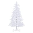 thumbnail image 1 of Costway 6 FT Pre-Lit Christmas Tree Snow Flocked Hinged 11 Lighting Modes with 300 Lights, 1 of 10