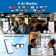 thumbnail image 4 of Gafas de sol inteligentes GetD con lente polarizada redonda Bluetooth 5.4, 4 of 7