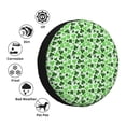 thumbnail image 4 of Rateoe Happy St. Patrick's Day Pattern Tire Cover Wheel Protectors Weatherproof Wheel Covers Universal Fit for Trailer Rv SUV Truck Camper Travel Trailers Accessories-14 inch, 4 of 6