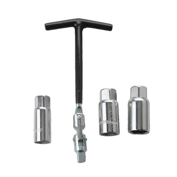 SharkTRUE Spark Plug Socket Wrench Set,Spark Plug Adapter Removal Tool,Universal Head Structure Spark Plug Wrench with mm Spark Plug sockets for Vehicles Truck SUVs Sedan Pickup Truck