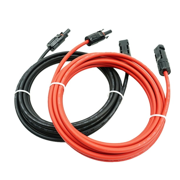 Cable de cobre 12 AWG Conector solar Cable fotovoltaico Cable fotovoltaico (4 mm 5 m)