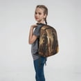 thumbnail image 6 of Honeii Apocalyptic Skull Soldier Print Lightweight Backpacks,Carry on Backpack,Durable Backpack for School, Work & Travel, 6 of 7