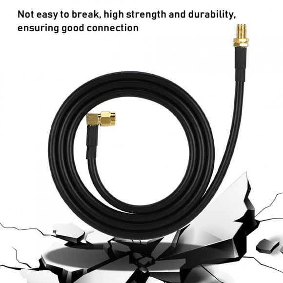 Antenna Adapter Cable, Sma Female To Sma Male Sturdy Extend Cable, for UV-5R UV-82 UV-9R Plus Audio Extension