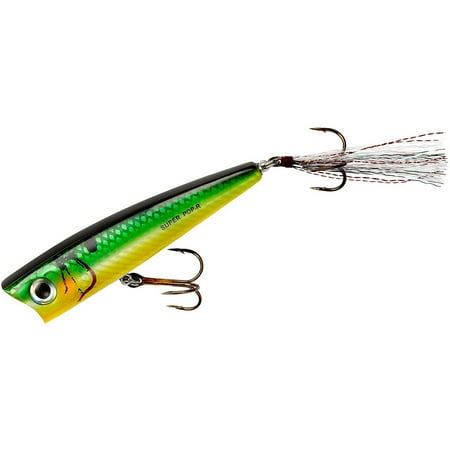 UPC: 0020554055806 | Rebel Super Pop-R 5/16 oz Fishing Lure – Sun Perch