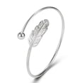 thumbnail image 5 of Pulsera de plata 925 para mujer, estilo bohemio, tamaño ajustable, brazalete de hoja abierta, regalo de joyería de moda para mujeres y niñas para cumpleaños, Navidad y vacaciones LingWen 9024719121970, 5 of 5