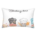 thumbnail image 1 of Balery Little Chef Gnome Funda de Cojín Estampada, Regalos para Mujeres, Regalos de Amor para Ella, Regalos para Novia o Esposa, Funda de Almohada-16"x24", 1 of 6