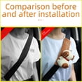 thumbnail image 2 of Funda para cinturón de seguridad de coche con diseño de dibujos animados, bonita y alargada, para decoración interior de coche para hombre y mujer, para verano y cuatro estaciones, 2 of 6