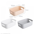 thumbnail image 2 of Big Sales! Portable Desktop Kitchen Plastic Makeup Organizer Storage Box Cosmetics Sundries Sorting Case, 2 of 8