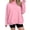 Pink sweatshirts women 2026, variant on Nfurl Womens Mock Neck Sweatshirt Oversized Long Sleeve Pullover Tops Loose Fit Casual Trendy Going Out Ladies Sweatshirts Pink,L