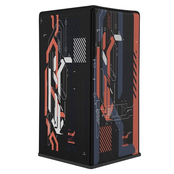 husxh Dust Cover Removable Dustproof Sleeve Case Vertical Dust Proof Protector Oxford Waterproof Cloth Protective Case for Xbox Series X Game Console