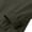 Army Green, variant on Men's Stand Collar Casual Bomber Jacket, Full Zip Stowable Hood Coat, Chest Patch Pockets Elastic Cuffs Hem for Springtime Fall Daily Outdoor Wear