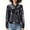Multicolour, variant on Womens Fall Jacket Zipper Sequin Cropped Oversize Long Sleeve Open Front Party Club Bomber Trendy Jacket