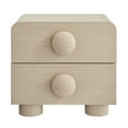 thumbnail image 6 of Nightstand Side End Table, Brown, Wood, Hotel Bedroom, Modern Contemporary, HB38169, 6 of 9