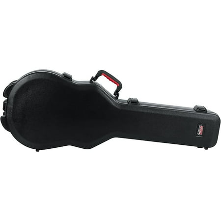 - gator tsa ata molded gibson les paul guitar case black black