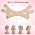 thumbnail image 3 of Face Lifting Slimming Belt, Facial Cheek V Shape Lift Up Thin Mask Strap Face Line Smooth Breathable Compression Double Chin Reduce Bandage (L), 3 of 9