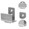 thumbnail image 4 of MasteelfCA 2 Pcs Guide de Sol Réglable en Acier Inoxydable pour Porte Coulissante de Grange, 4 of 8