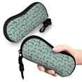 thumbnail image 5 of Zufioo winter ski Dachshund Print Sunglasses Case Tactical Zipper Sunglasses Carrying Case for Men Women, 5 of 6