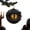 Black, variant on HOARBOEG Dragon's Eye Christmas Ornament, Medieval Fantasy Holiday Tree Decoration, Unique Gothic Collectible for Xmas Tree, Dragon Themed Ornament for Fantasy Enthusiasts and Gift Exchanges
